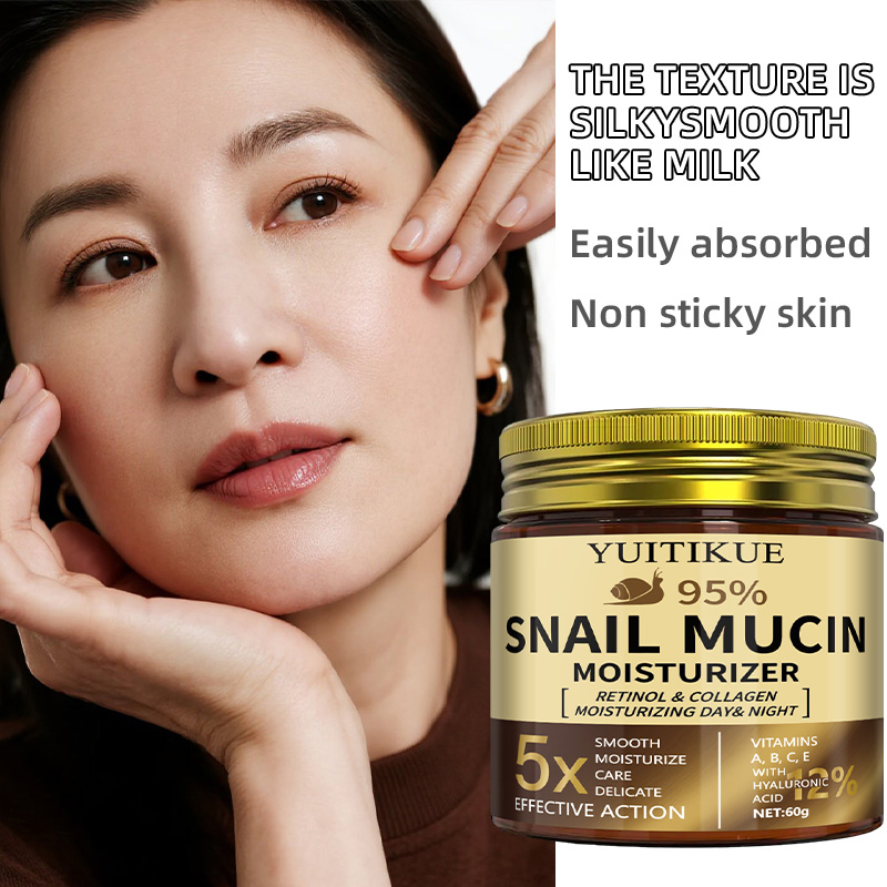 Snail Mucin Essence - ครีมเมือกหอยทาก 60 กรัม - ผสมเรตินอลและคอลลาเจน, 5