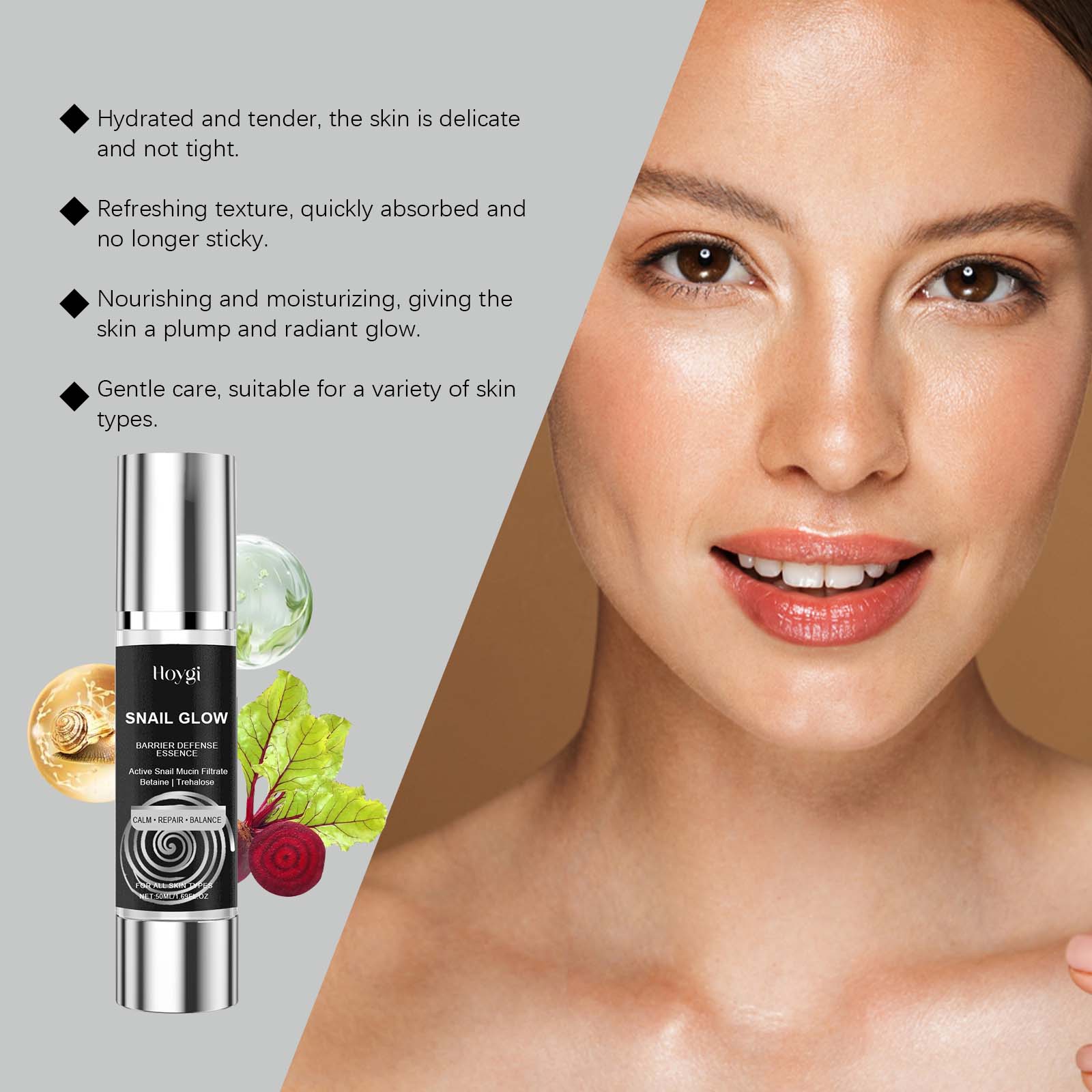 ชุดผลิตภัณฑ์บำรุงผิวด้วยเมือกห - Snail Mucin Essence บทวิจารณ์และราคา