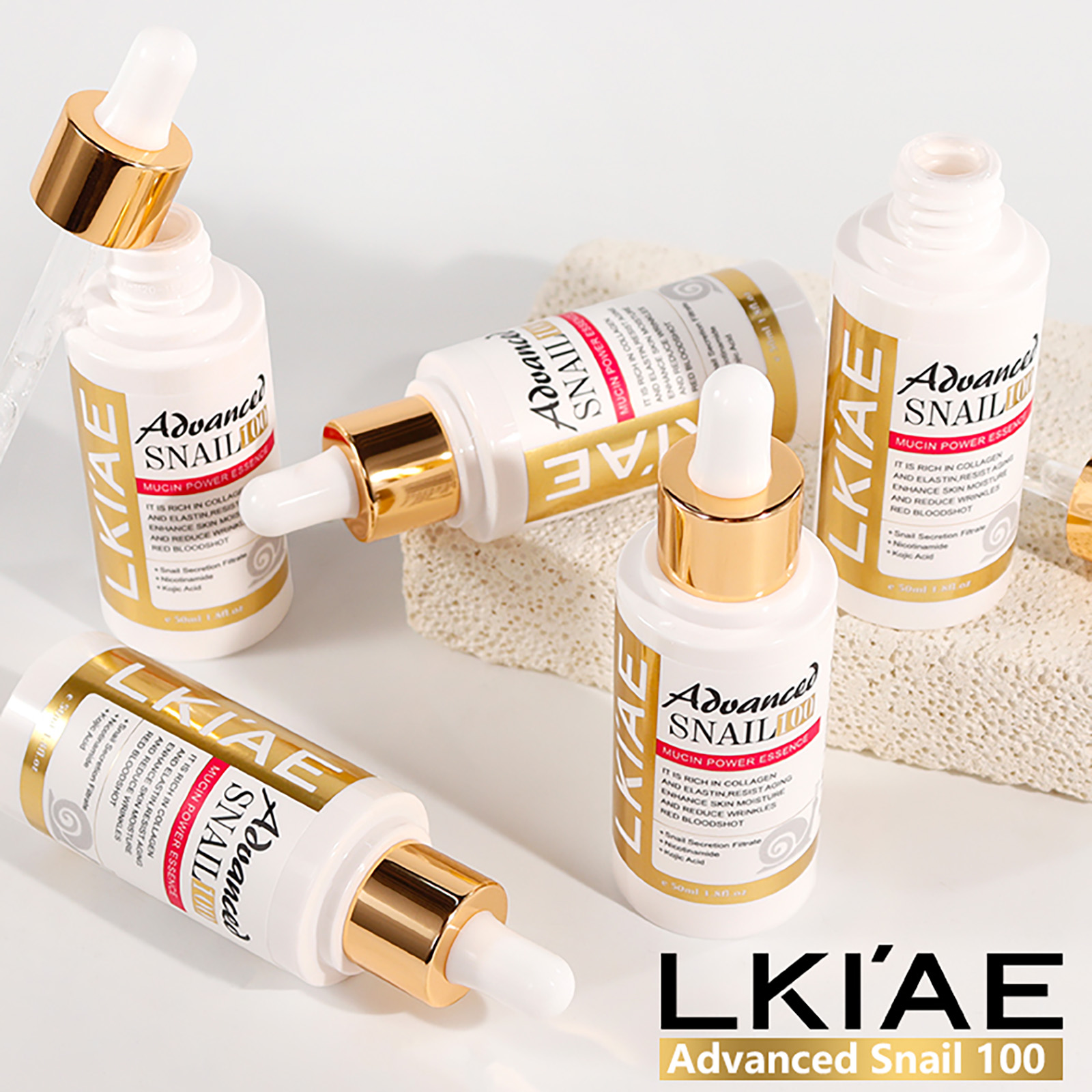 LKIAE Advanced Snail Mucin Wom - Snail Mucin Essence บทวิจารณ์และราคา