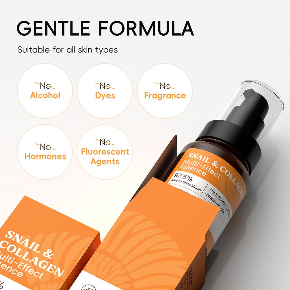 สเนล มิวซิน แอนด์ คอลลาเจน มัล - Snail Mucin Essence บทวิจารณ์และราคา